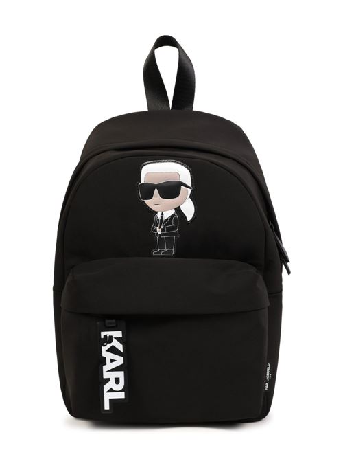 Zaino bambina nero Karl Lagerfeld Kids | Z3040609B